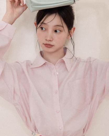 Pink Flower Pattern Matching cloth CA0005