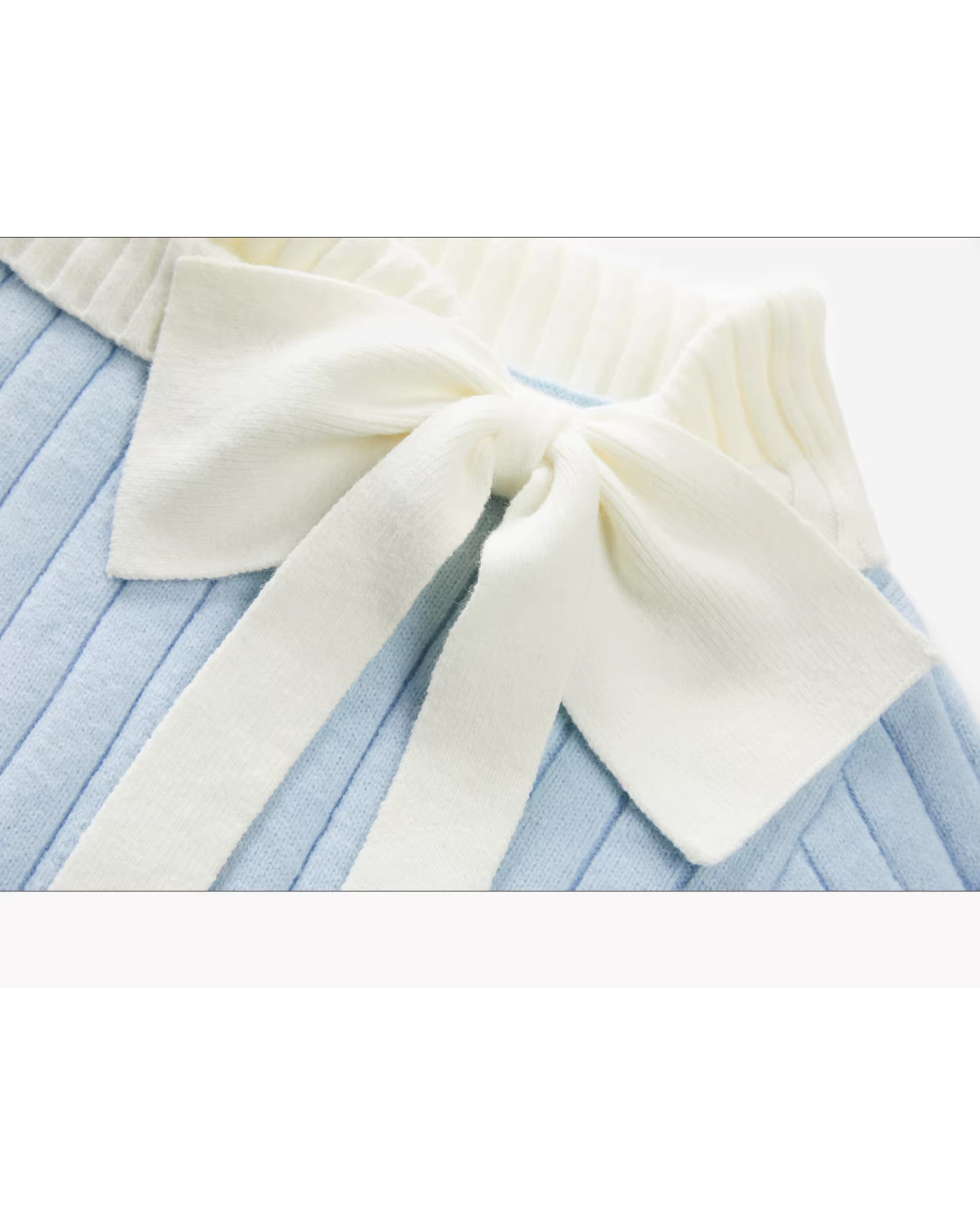 Off Shoulder Ribbon Mini Skirt Matching cloth CA0006