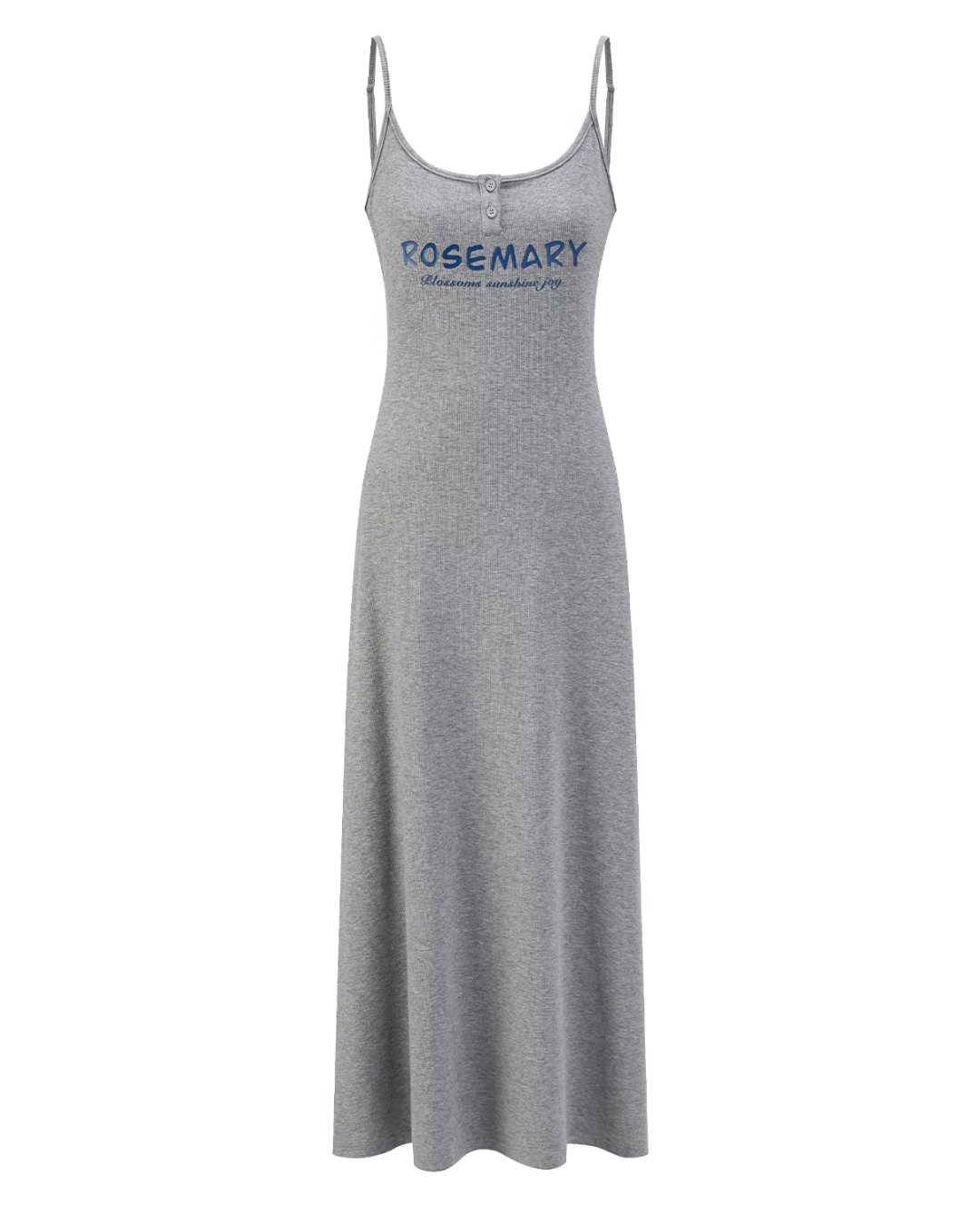 Blue Shirt Gray Camisoal Dress CA0011