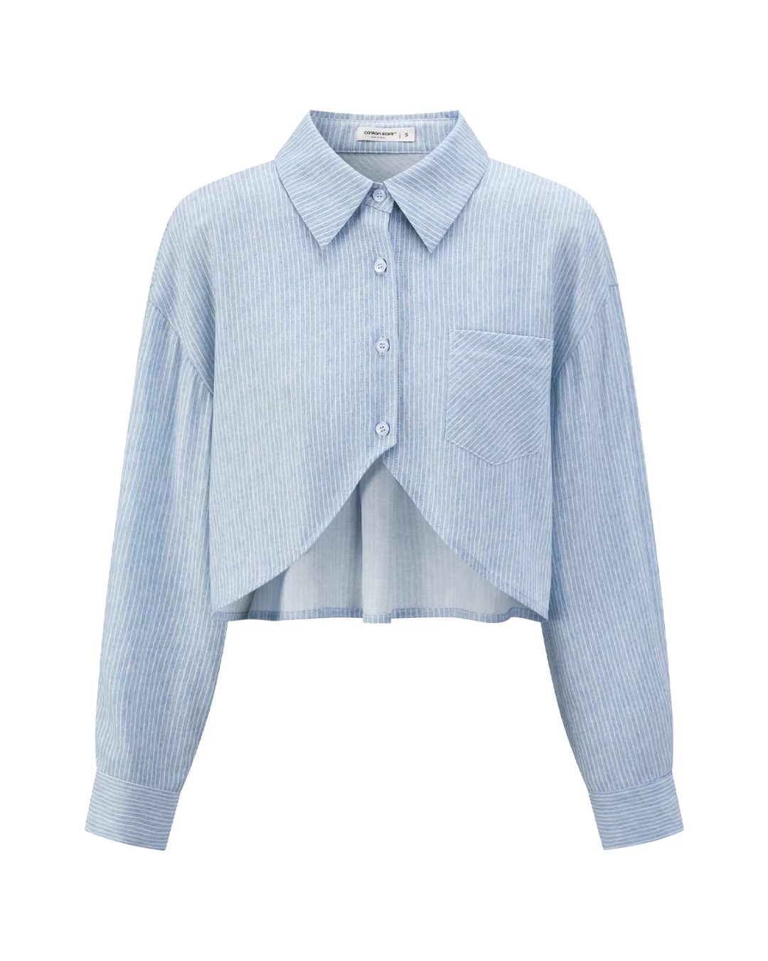 Blue Shirt Gray Camisoal Dress CA0011