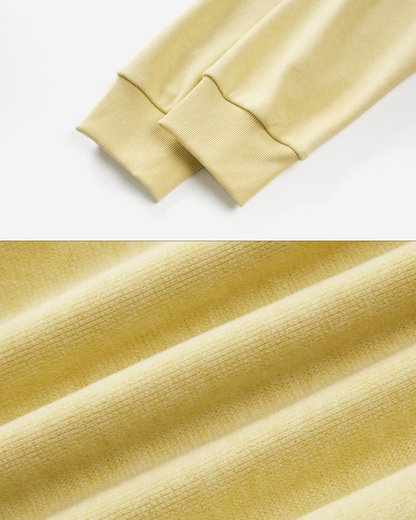 Yellow Bicolor Shirt Gray Long Skirt CA0012