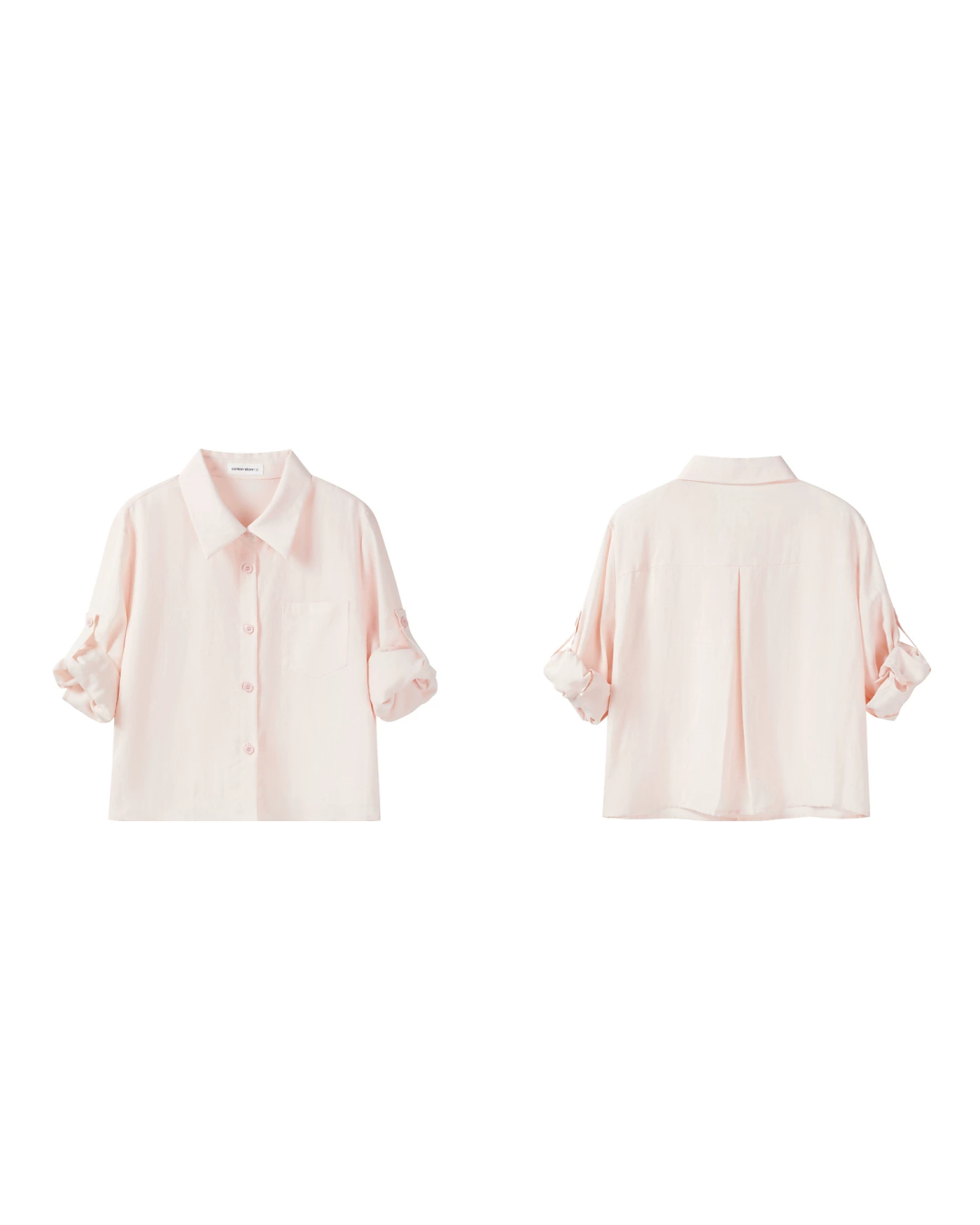 Cotton Pink Shirt & Cotton Pink Skirt CA0040