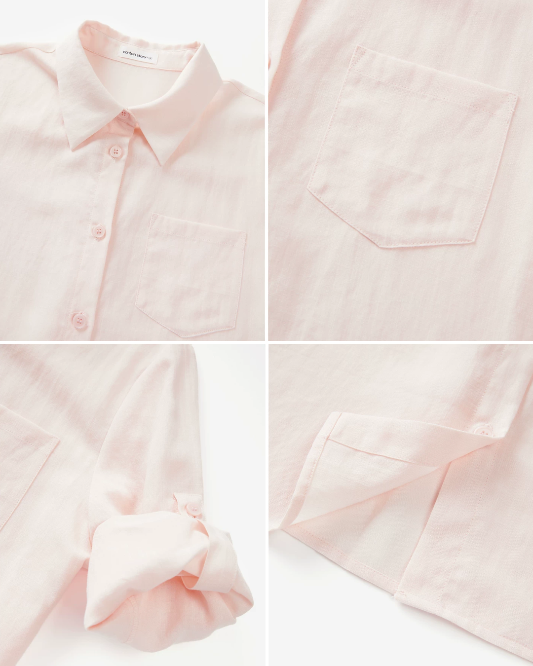 Cotton Pink Shirt & Cotton Pink Skirt CA0040