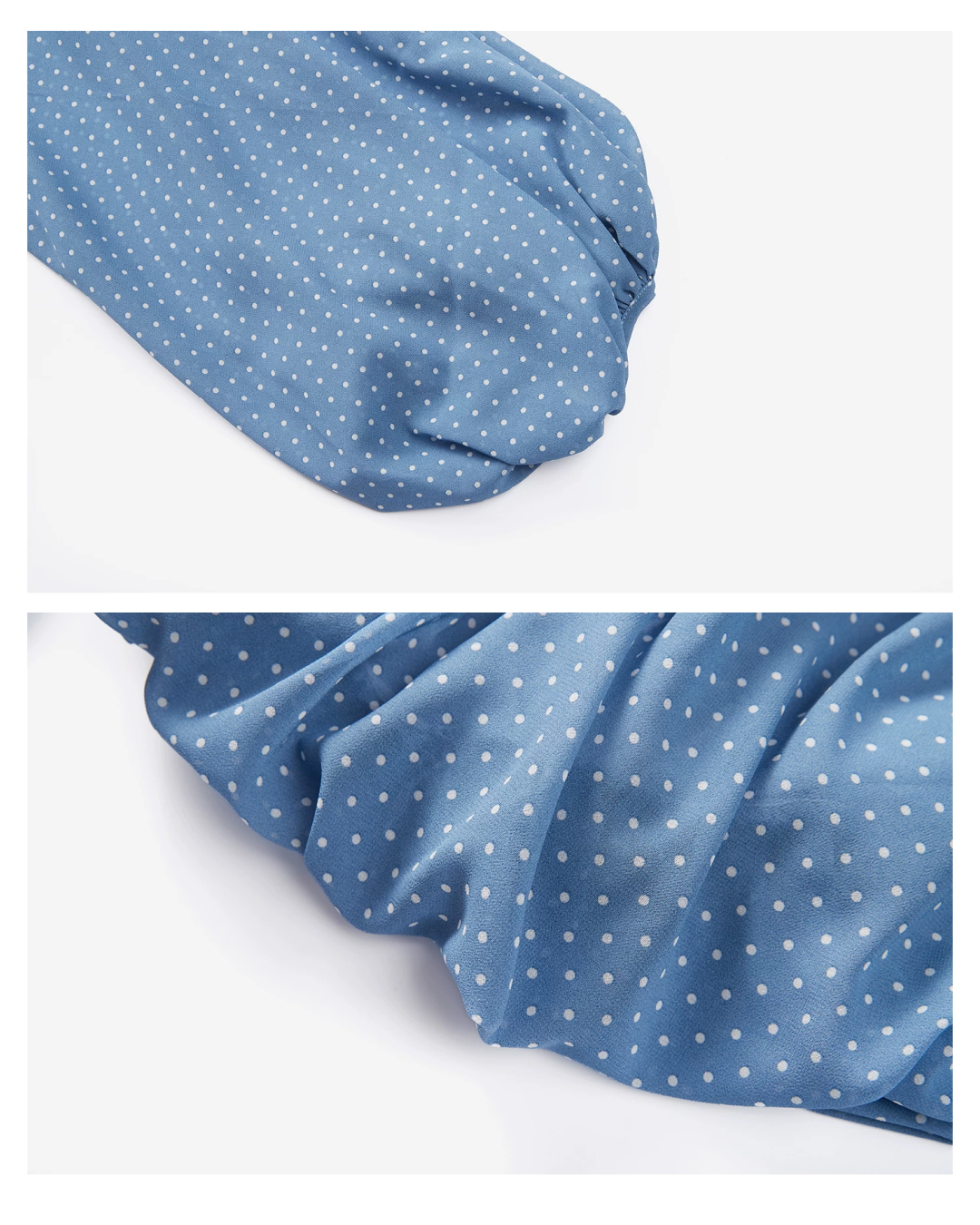 Off Shoulder Polka Dot Top CA0046