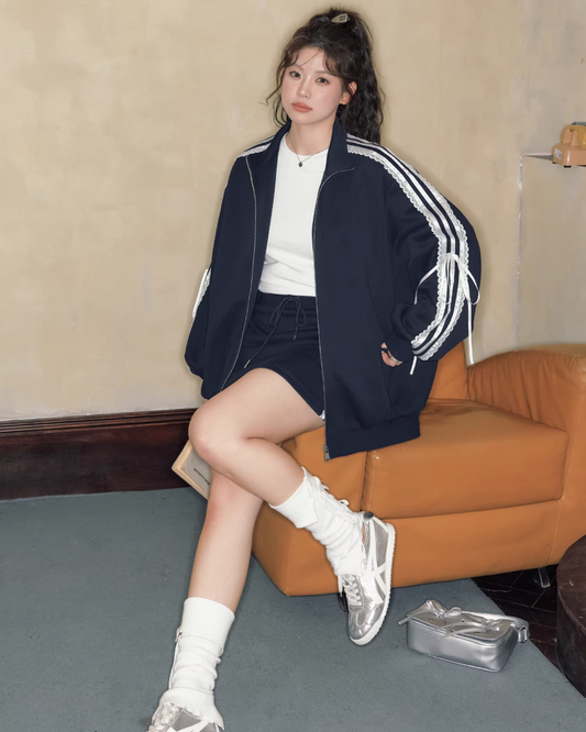 Side Ribbon Lace Matching cloth JU0002