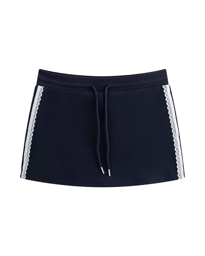 Side Ribbon Lace Matching cloth JU0002