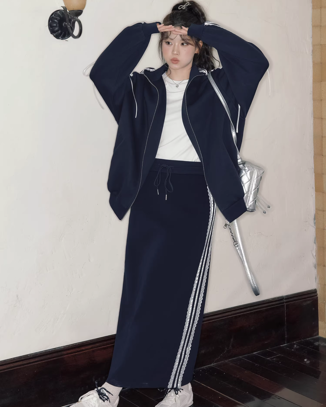 Side Ribbon Lace Matching cloth JU0002