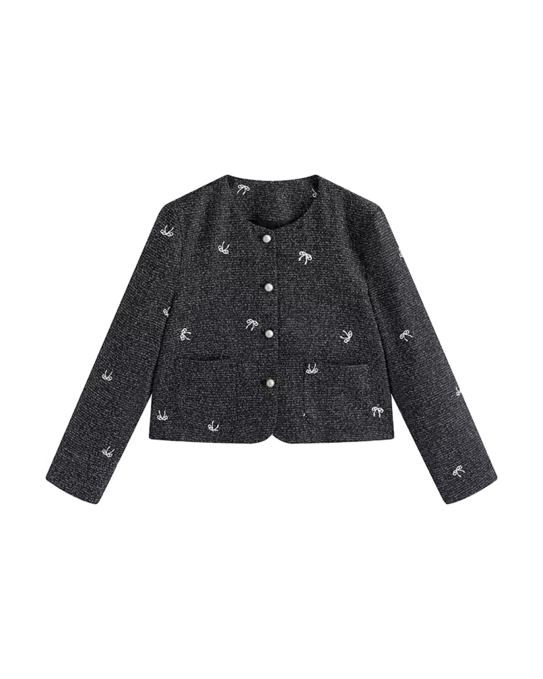 Ribbon Design Matching cloth & White Shirt JU0004