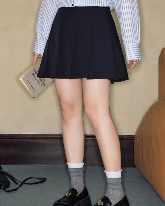 Pleated MIni Skirt JU0005