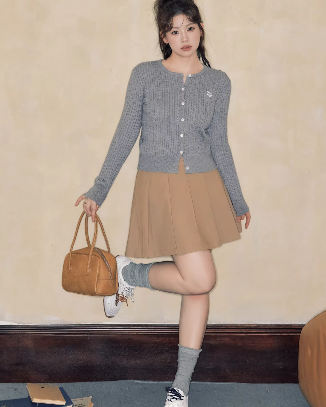 Pleated MIni Skirt JU0005