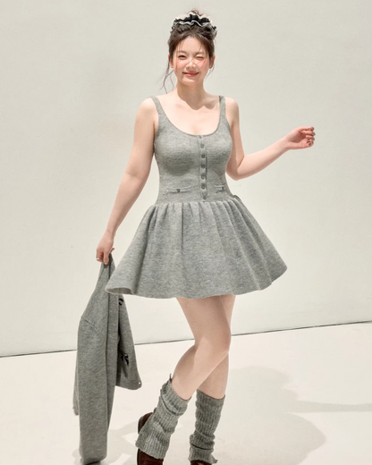 Horse Design Knit Cardigan & Knit Dress JU0009