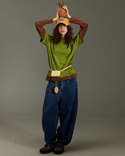 Baloon Denim Pants LG0004