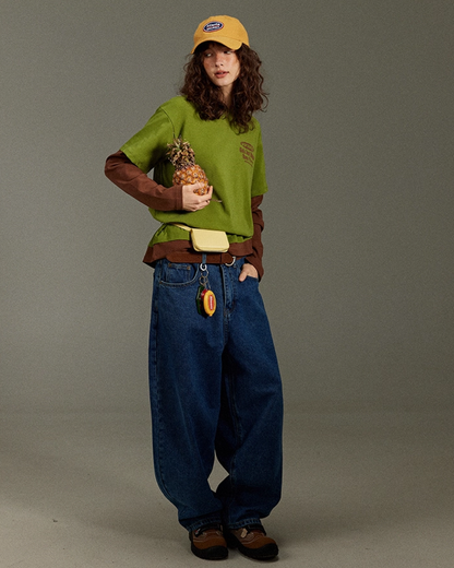 Baloon Denim Pants LG0004