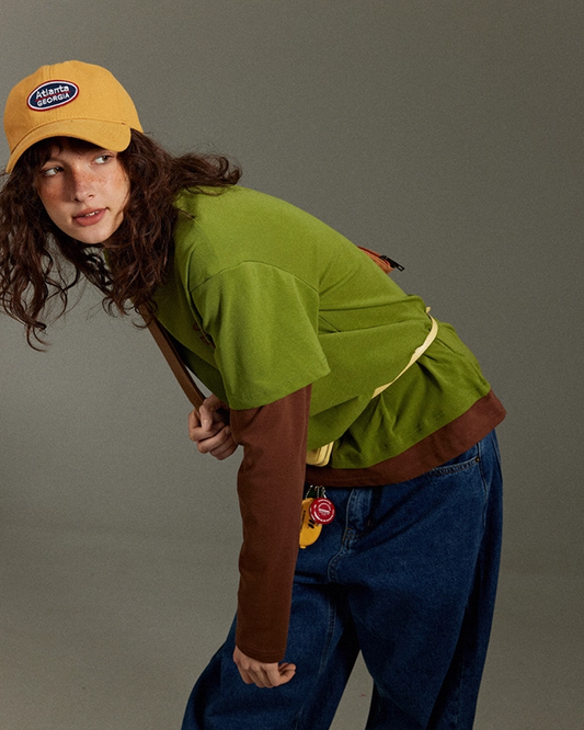 Fake Layered Longsleeve-T  LG0007