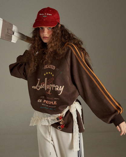 Brown Line Uniform Shirt  LG0008