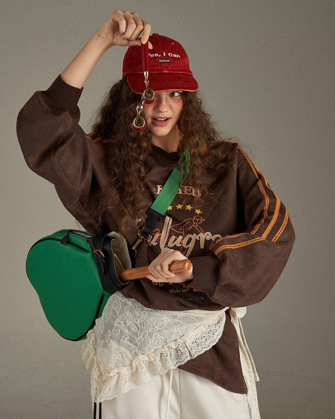 Brown Line Uniform Shirt  LG0008