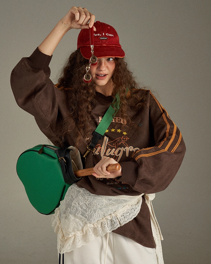 Brown Line Uniform Shirt  LG0008