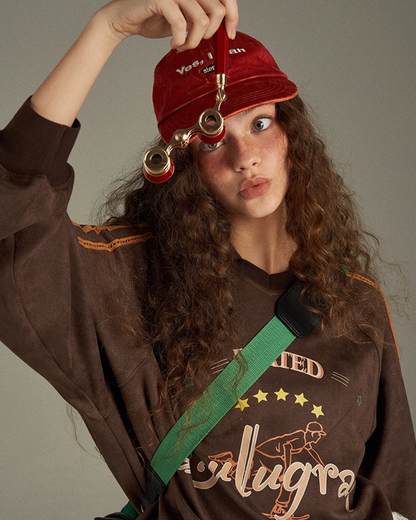 Brown Line Uniform Shirt  LG0008