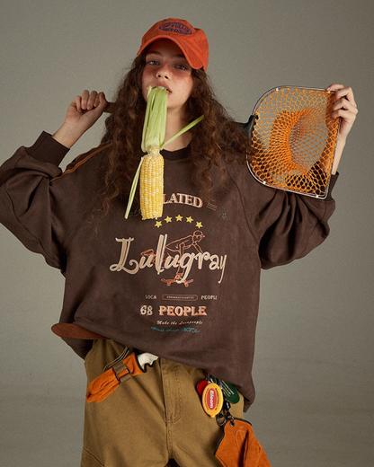 Brown Line Uniform Shirt  LG0008