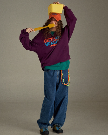 Color  Zip Sweatshirt LG0010