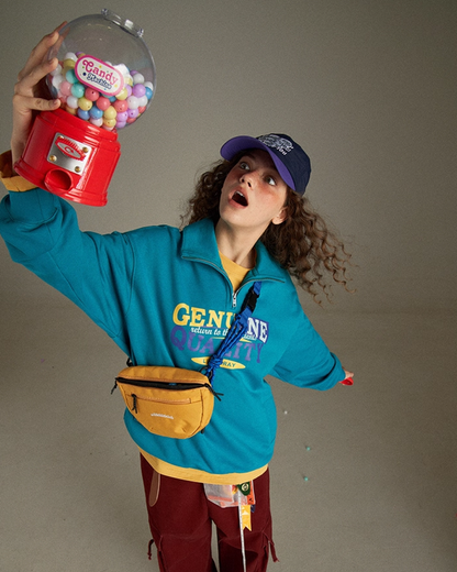 Color  Zip Sweatshirt LG0010