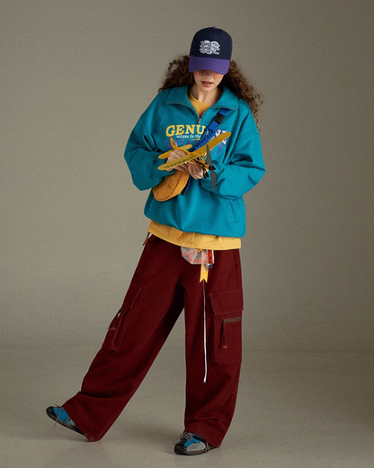 Color  Zip Sweatshirt LG0010