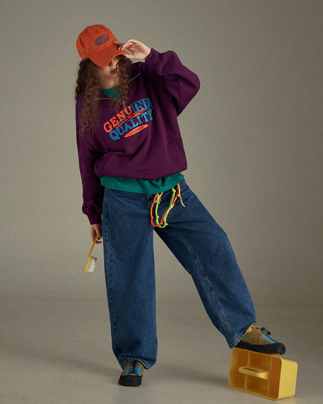 Color  Zip Sweatshirt LG0010