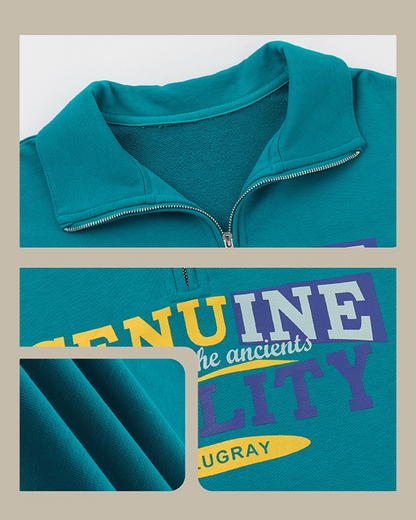 Color  Zip Sweatshirt LG0010