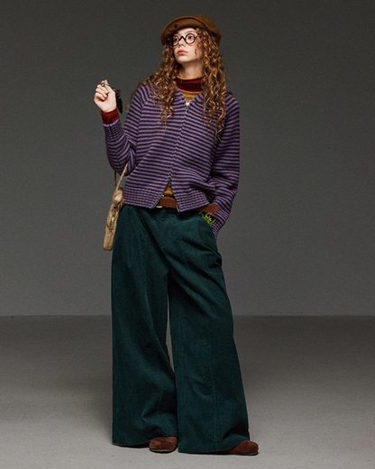 Classic Green Baggy Pants LG0012