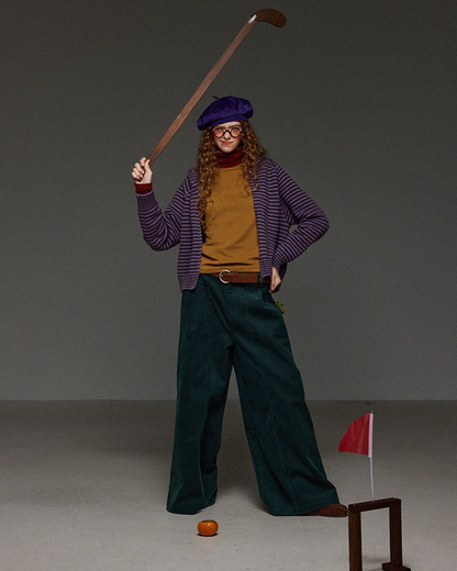 Classic Green Baggy Pants LG0012