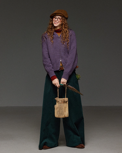 Classic Green Baggy Pants LG0012