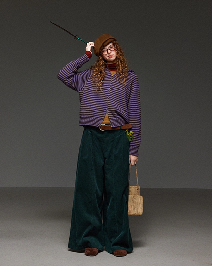 Classic Green Baggy Pants LG0012