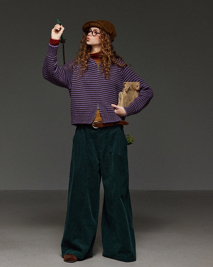 Classic Green Baggy Pants LG0012