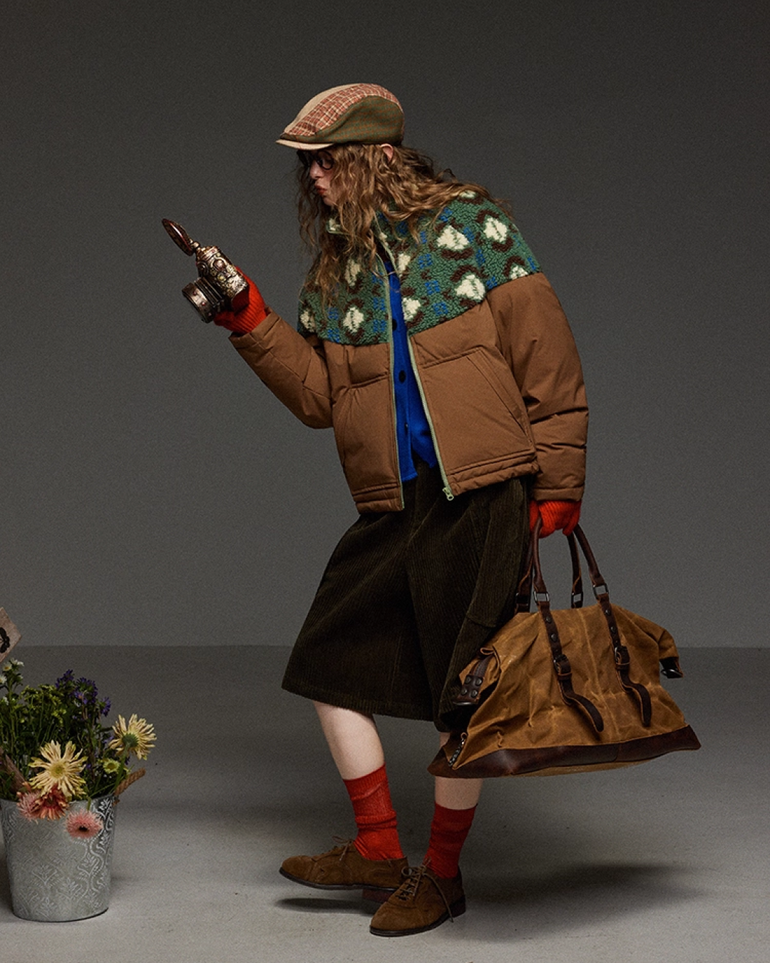 Short Wool Switching Outer LG0021