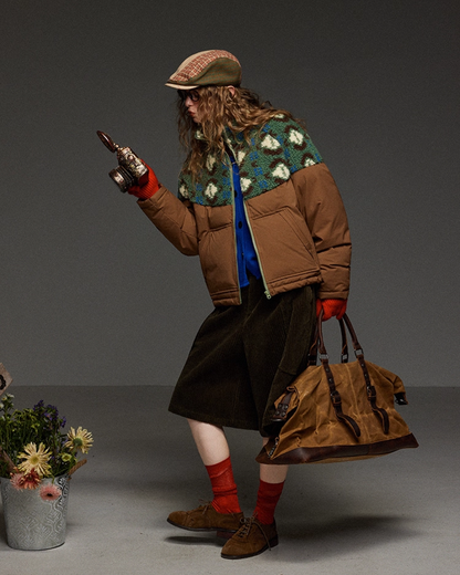 Short Wool Switching Outer LG0021