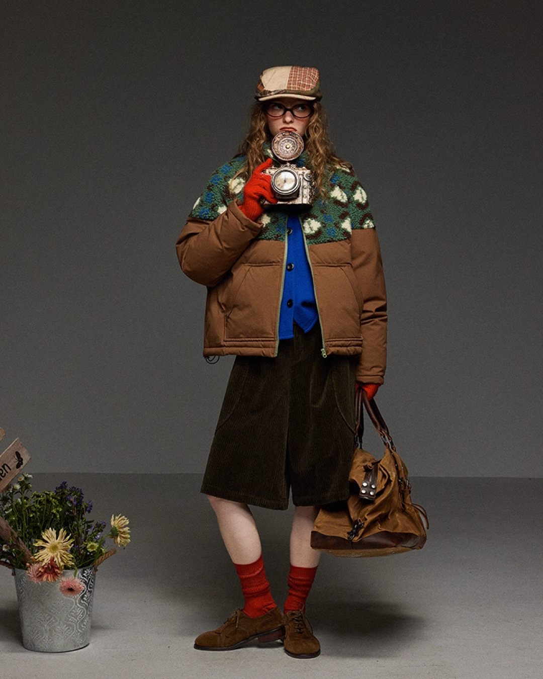 Short Wool Switching Outer LG0021