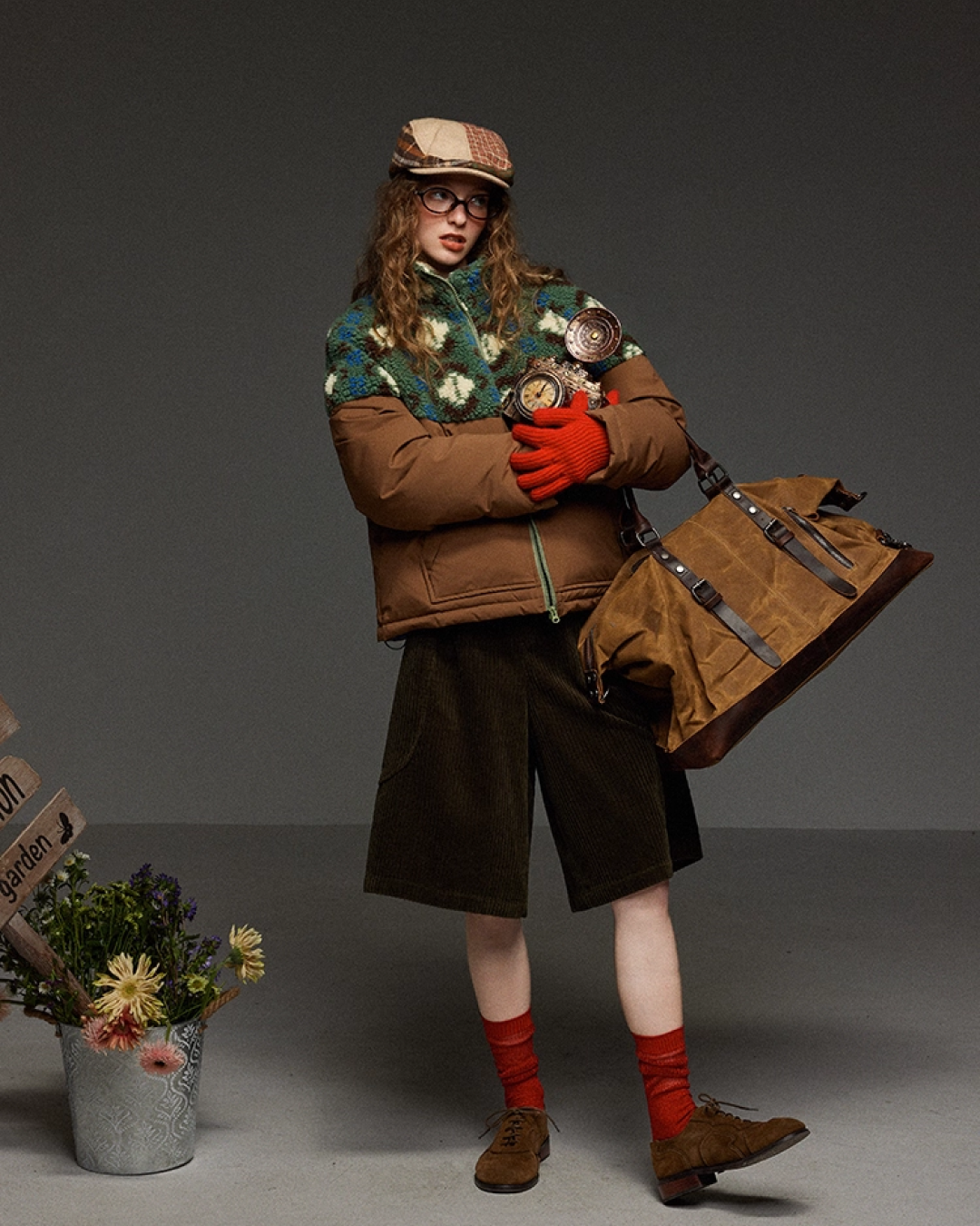 Short Wool Switching Outer LG0021