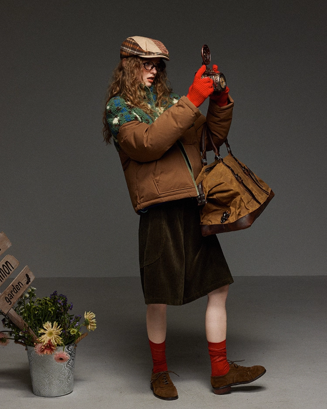 Short Wool Switching Outer LG0021