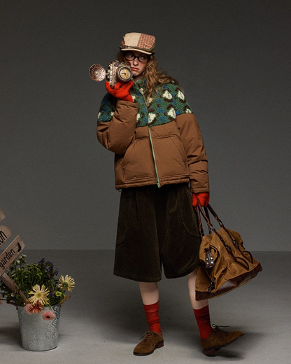 Short Wool Switching Outer LG0021