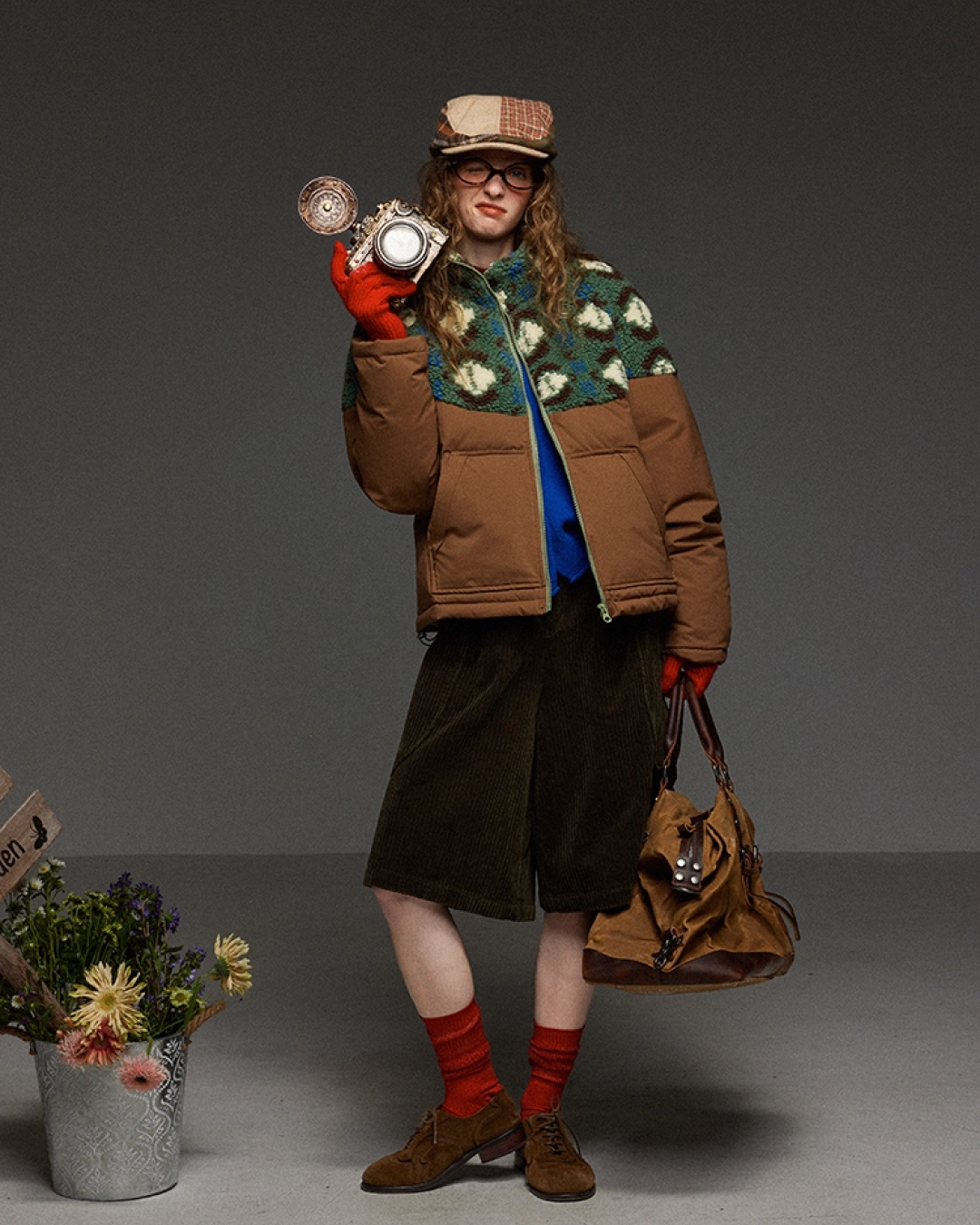 Short Wool Switching Outer LG0021