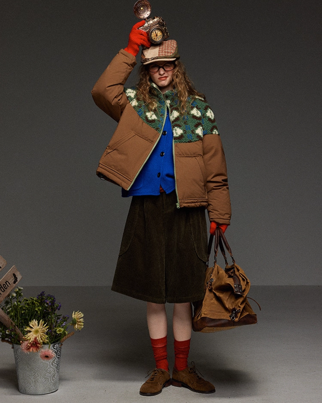 Short Wool Switching Outer LG0021