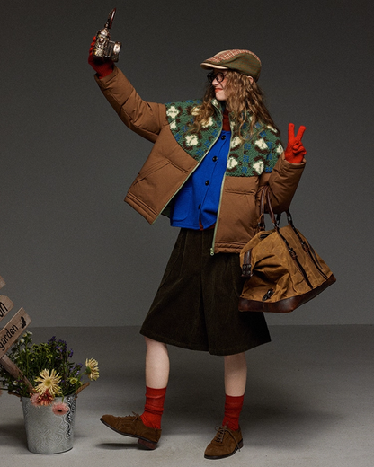 Short Wool Switching Outer LG0021