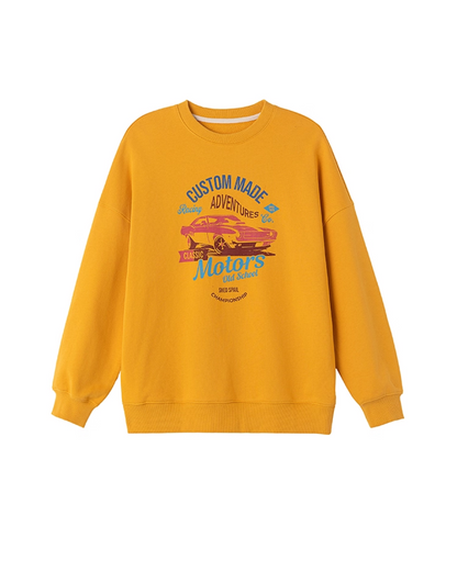 Print Color Sweatshirt LG0024