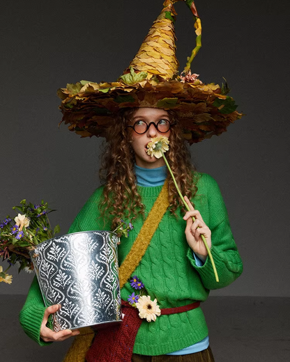 Short Color Cable Knit LG0030