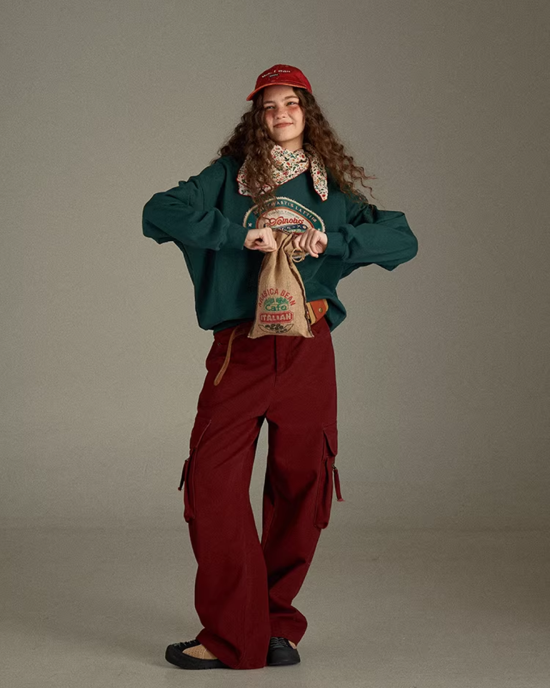 Chest Print Sweatshirt LG0033