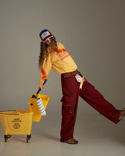 Logo Print Long sleeve tee LG0034