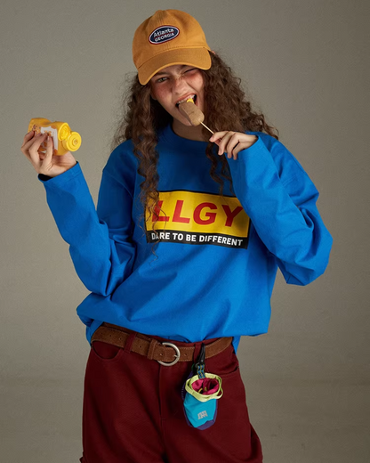 Logo Print Long sleeve tee LG0034