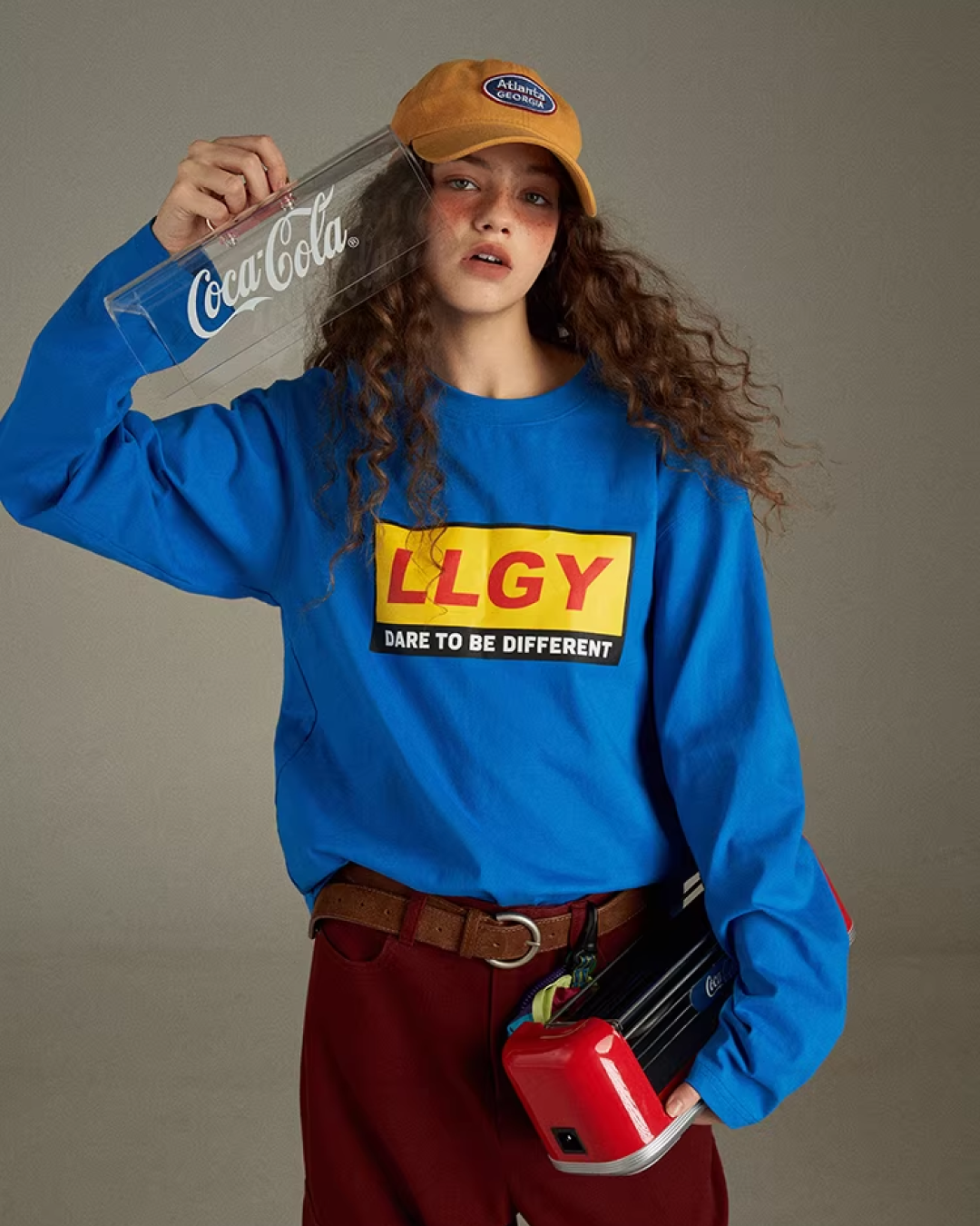 Logo Print Long sleeve tee LG0034