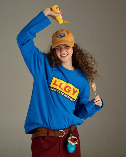 Logo Print Long sleeve tee LG0034