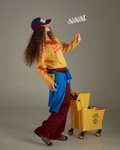 Logo Print Long sleeve tee LG0034